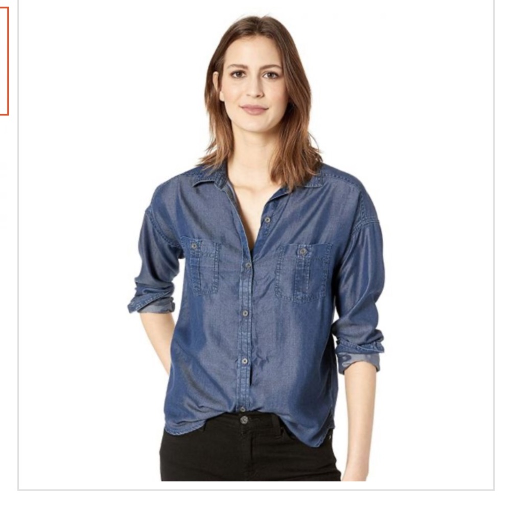 Dark blue Prana updrift top